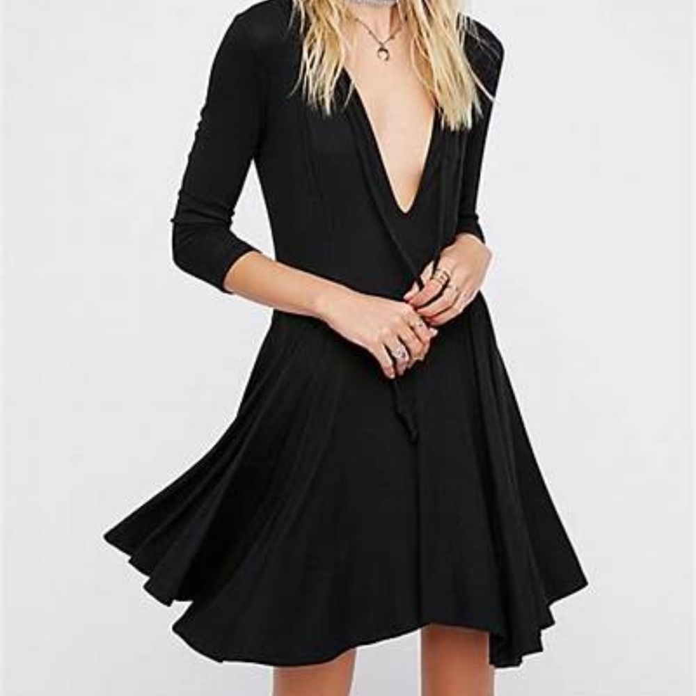 Free people black dress